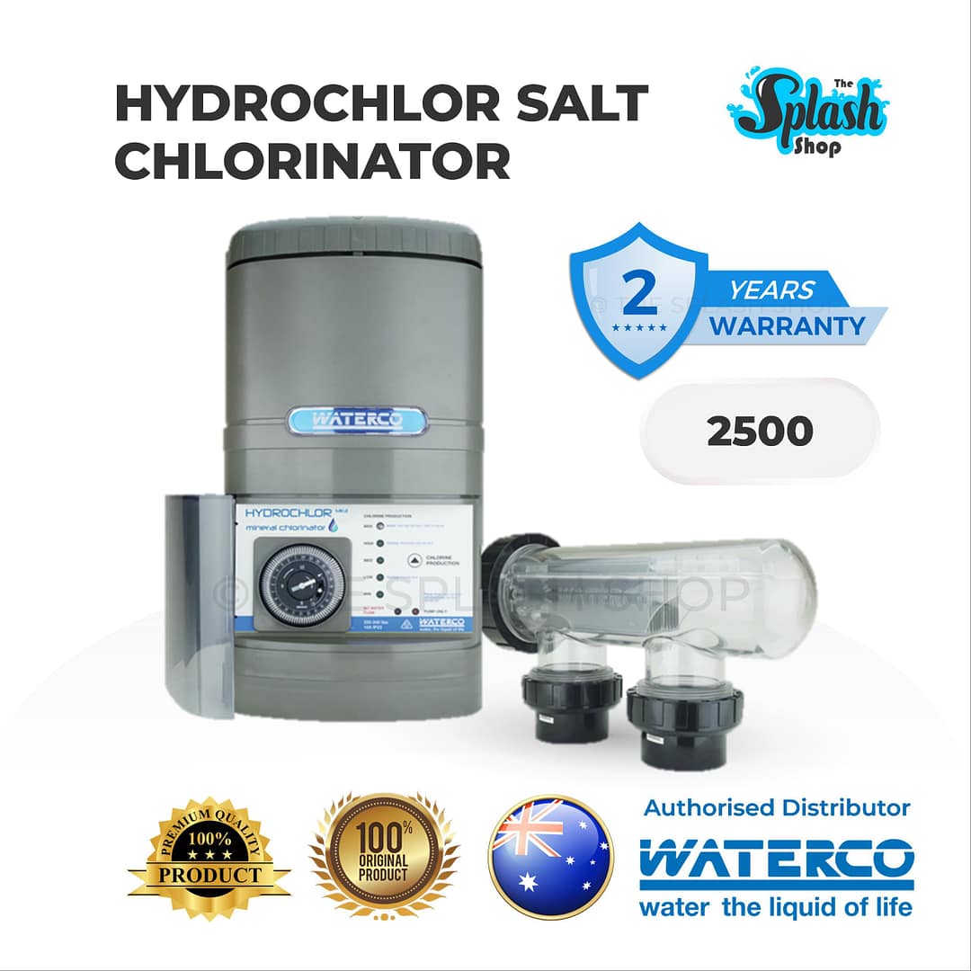 WATERCO Hydrochlor Salt Chlorinator 2500 MK3/25
