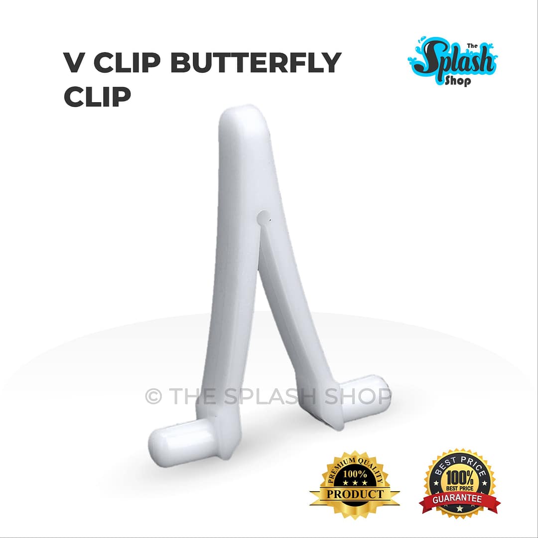 V-Clip // Butterfly Clip // Telescopic Pole Clip