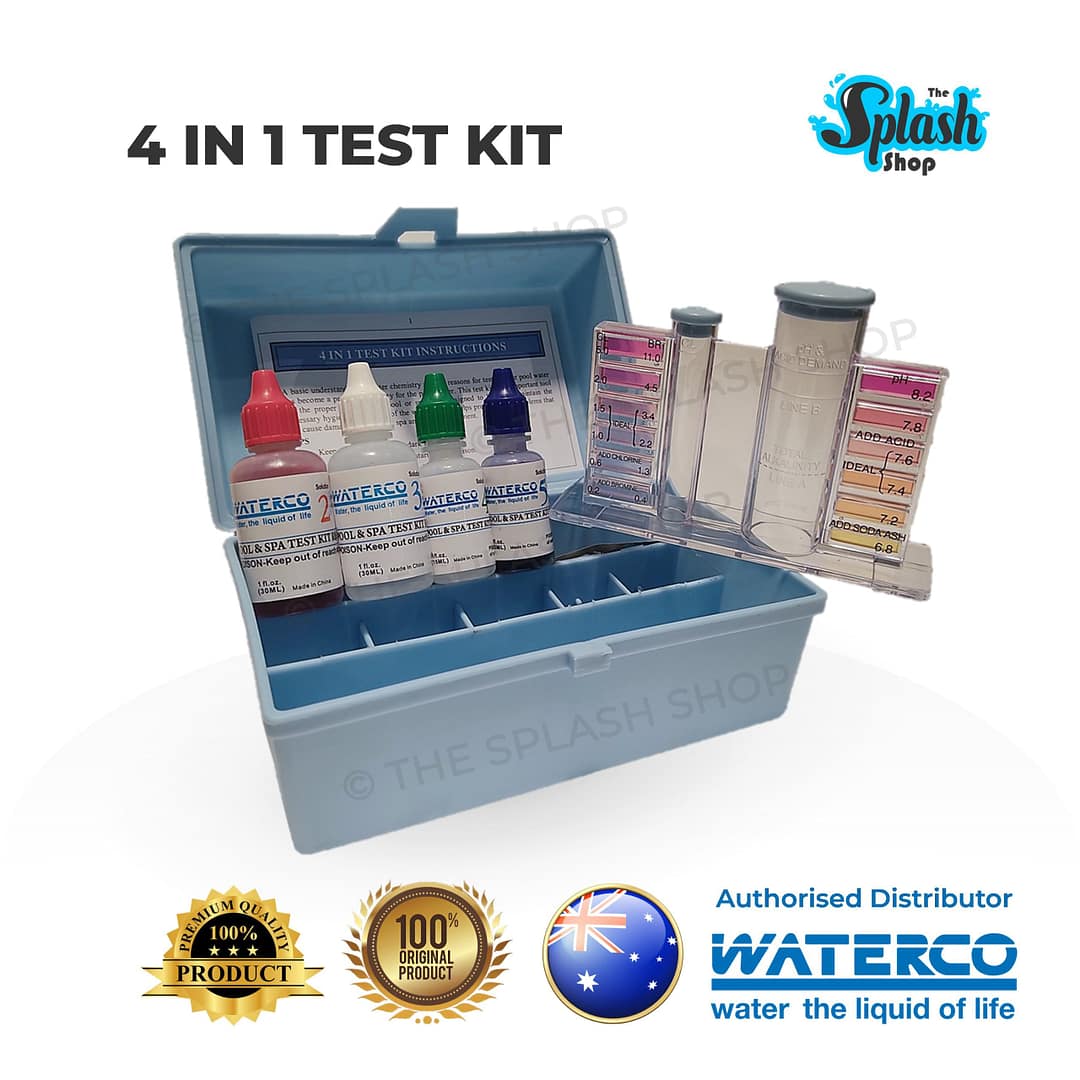 WATERCO 4 in 1 Swimming Pool Test Kit