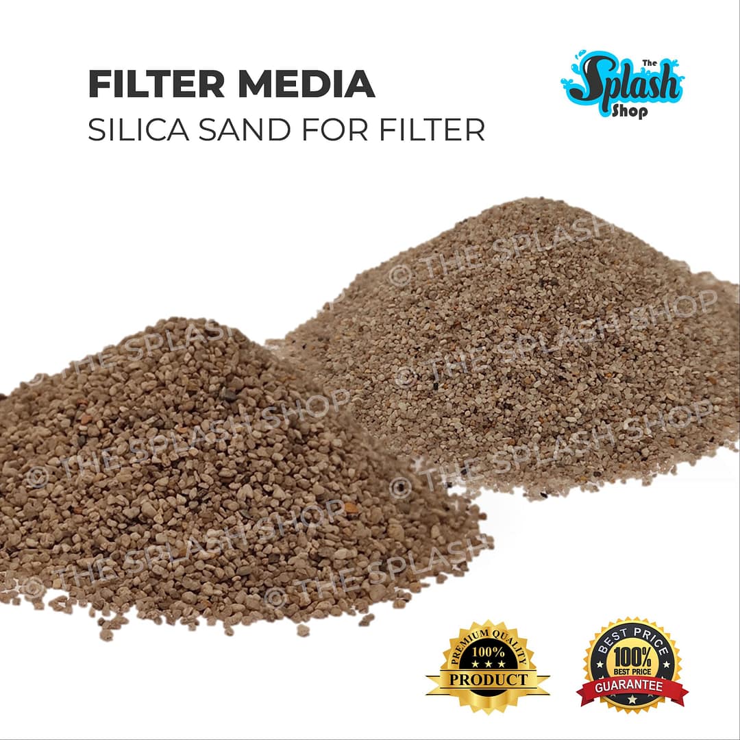 Filter Media - Silica Sand//Pasir untuk filter kolam renang (50KG/BAG)
