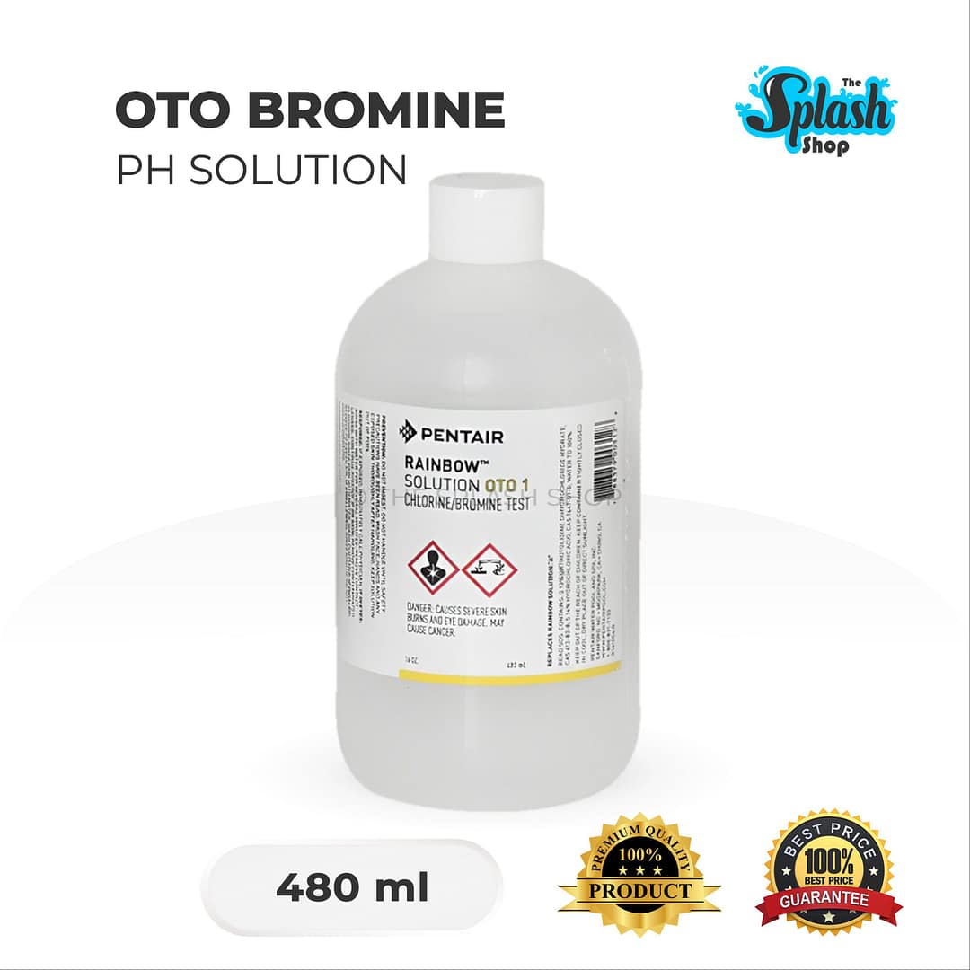 PENTAIR Rainbow Solution OTO 1 - Chlorine/Bromine Test - 480ML