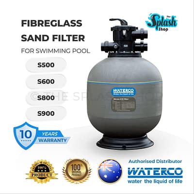 WATERCO Fibreglass Sand Filter for Swimming Pool - Micron