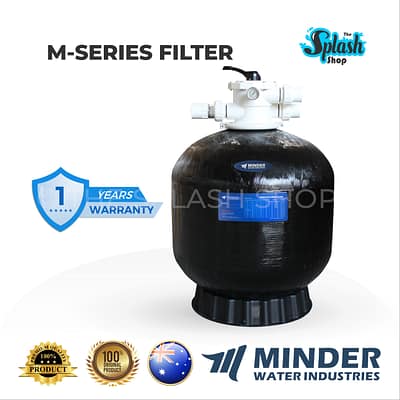 MINDER Top Mount Sand Filter for Swimming Pool