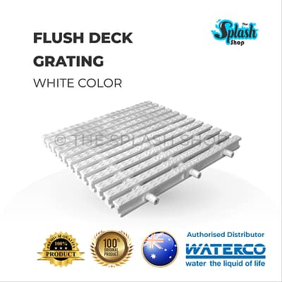 WATERCO Swimming Pool Flush Deck Grating