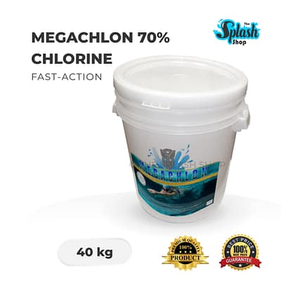MEGACHLON Chlorine 70% Granular - Chlorine Swimming Pool - 40KG