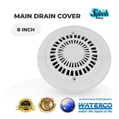 WATERCO Main Drain Cover 8 Inch